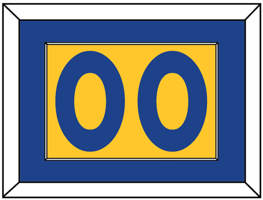 Golden State Number - Alternate Yellow (2013) - Essential Tier 2