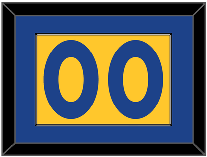 Golden State Number - Alternate Yellow (2013) - Essential Tier 2