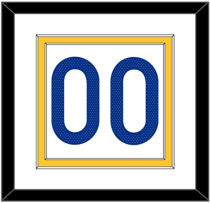 Golden State Number - White Association - Signature Tier 1