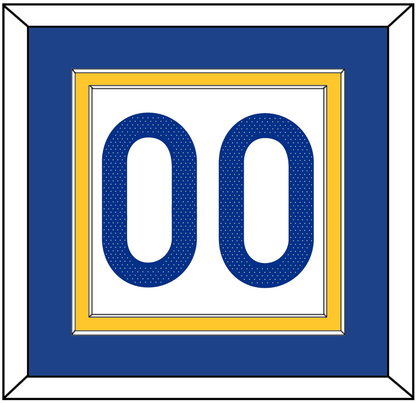 Golden State Number - White Association - Signature Tier 2