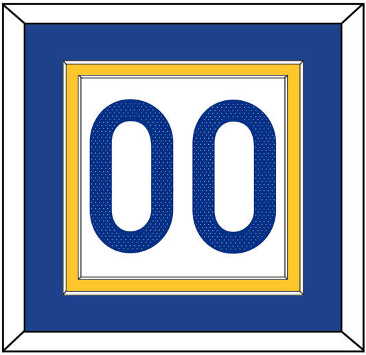 Golden State Number - White Association - Signature Tier 2