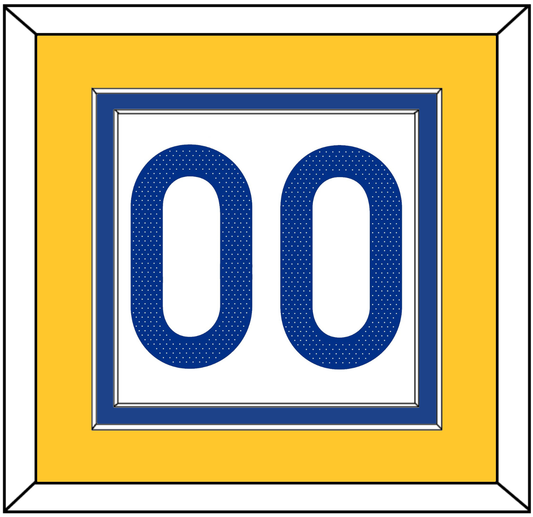 Golden State Number - White Association - Signature Tier 3