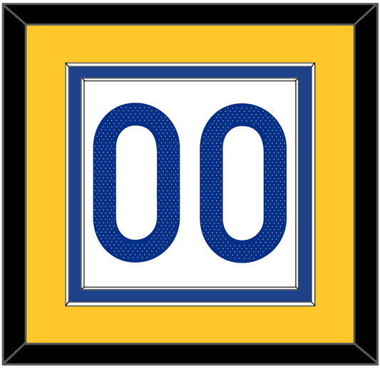 Golden State Number - White Association - Signature Tier 3