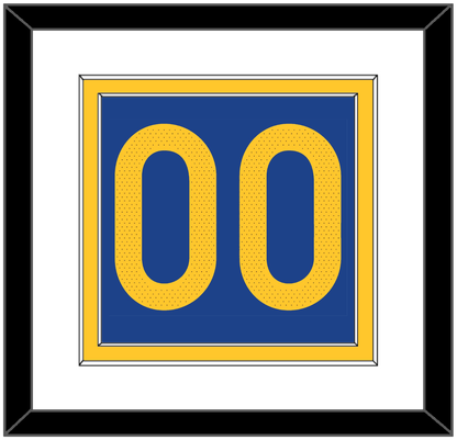 Golden State Number - Blue Icon - Signature Tier 1