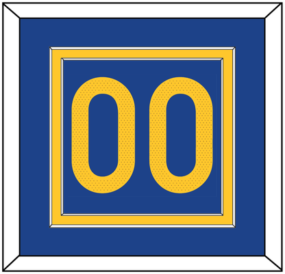 Golden State Number - Blue Icon - Signature Tier 2