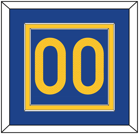 Golden State Number - Blue Icon - Signature Tier 2