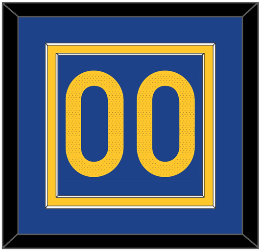Golden State Number - Blue Icon - Signature Tier 2