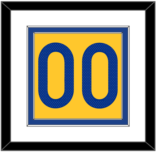 Golden State Number - Yellow Statement (2019-2022) - Signature Tier 1