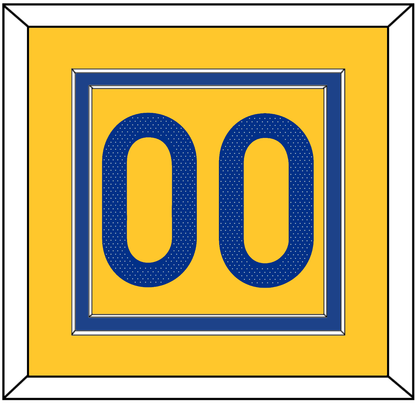 Golden State Number - Yellow Statement (2019-2022) - Signature Tier 2