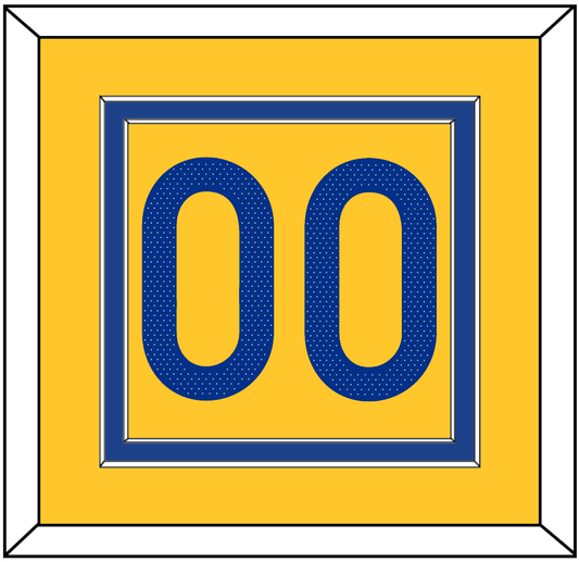 Golden State Number - Yellow Statement (2019-2022) - Signature Tier 2