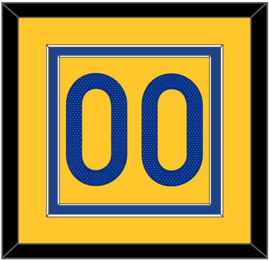 Golden State Number - Yellow Statement (2019-2022) - Signature Tier 2