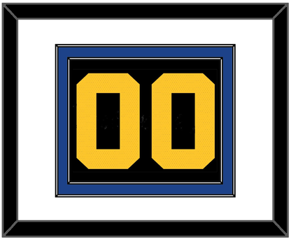 Golden State Number - Black City (2021-2022) - Signature Tier 1