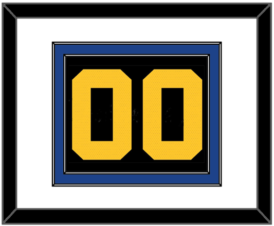Golden State Number - Black City (2021-2022) - Signature Tier 1