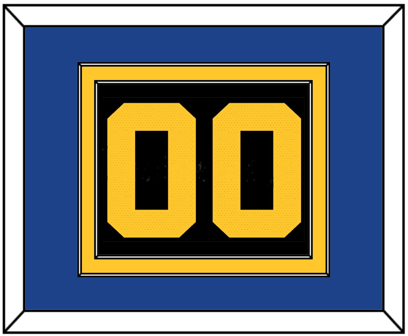 Golden State Number - Black City (2021-2022) - Signature Tier 2