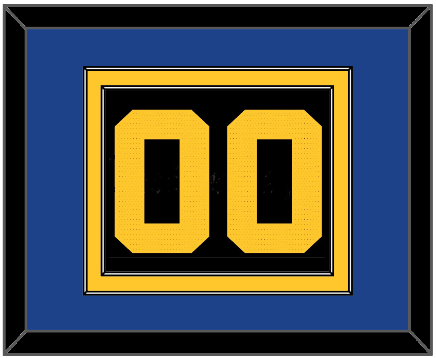 Golden State Number - Black City (2021-2022) - Signature Tier 2