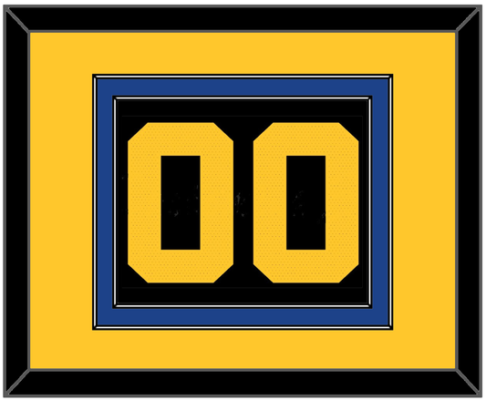 Golden State Number - Black City (2021-2022) - Signature Tier 3