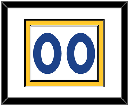 Golden State Number - Home White (2010-2019) - Signature Tier 1