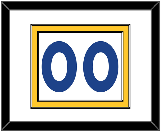 Golden State Number - Home White (2010-2019) - Signature Tier 1