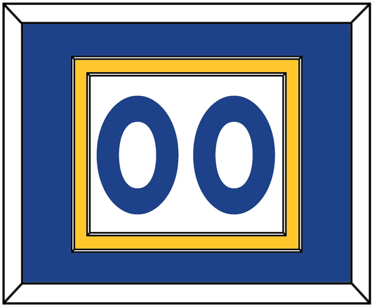 Golden State Number - Home White (2010-2019) - Signature Tier 2