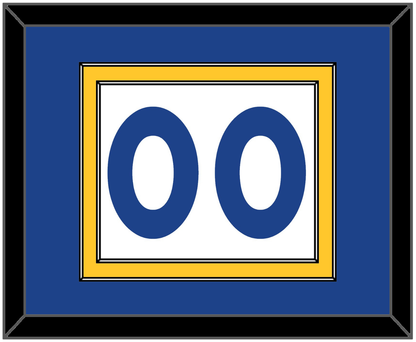 Golden State Number - Home White (2010-2019) - Signature Tier 2