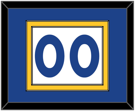 Golden State Number - Home White (2010-2019) - Signature Tier 2