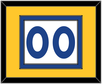 Golden State Number - Home White (2010-2019) - Signature Tier 3