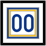 Golden State Number - White Association - Triple Mat 1