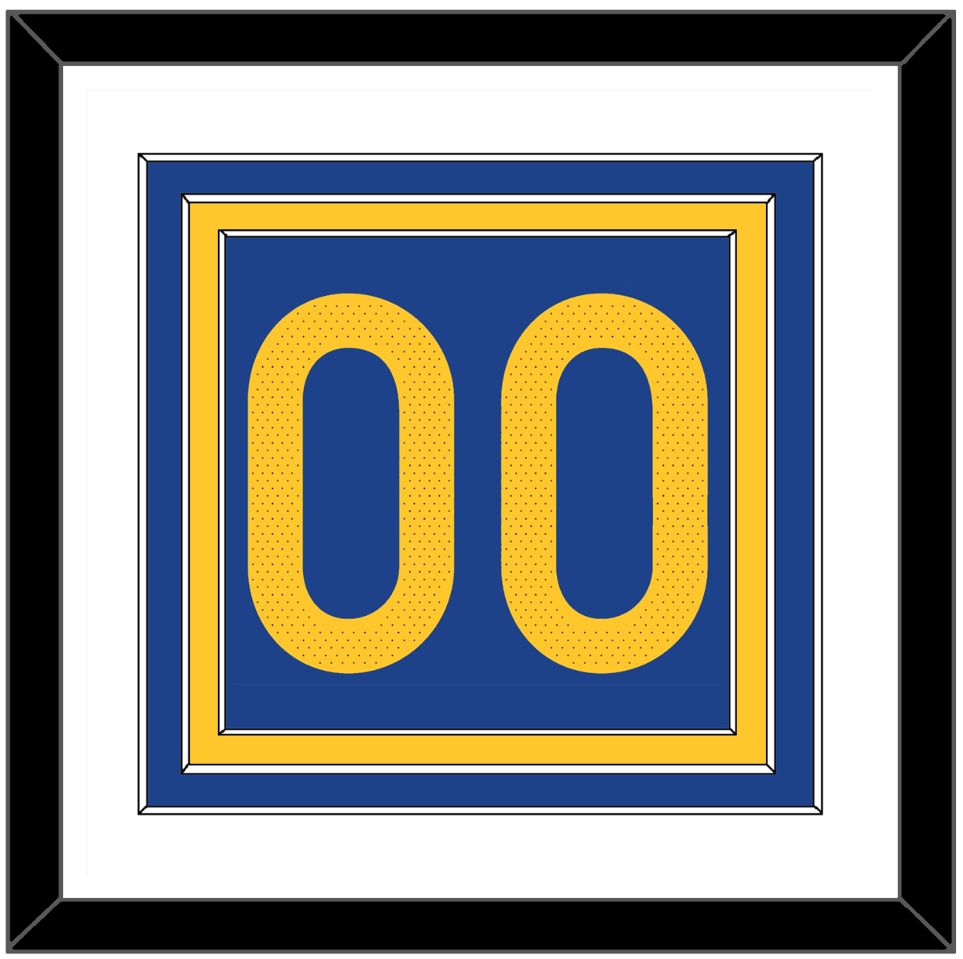 Golden State Number - Blue Icon - Premier Tier 1