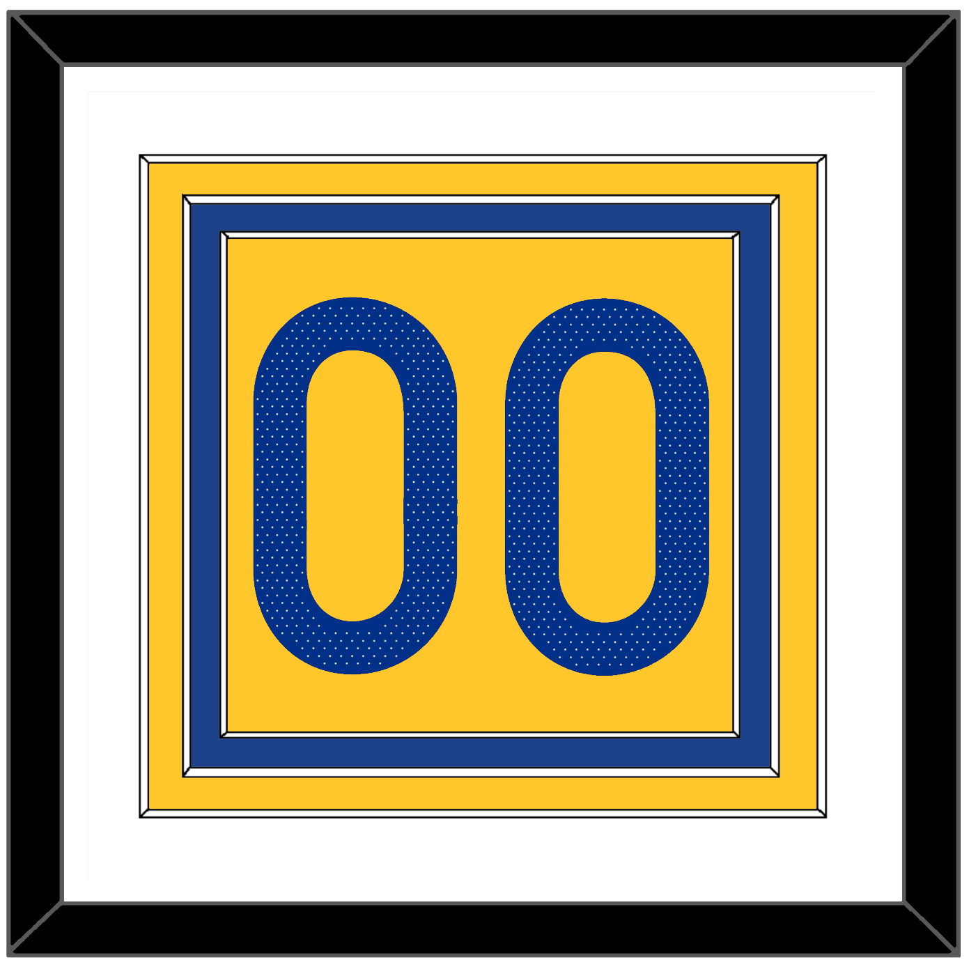 Golden State Full-Size Number