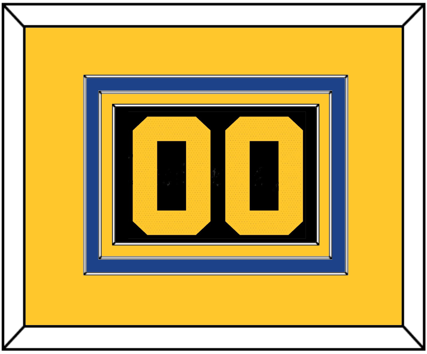 Golden State Number - Black City (2021-2022) - Premier Tier 3
