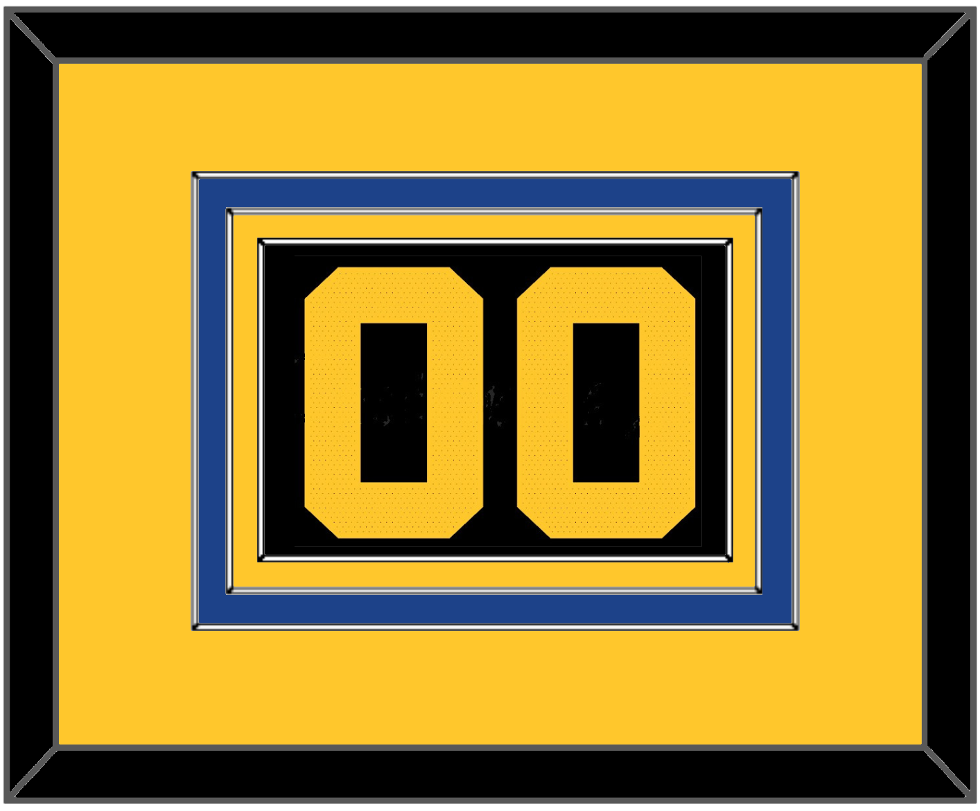 Golden State Number - Black City (2021-2022) - Premier Tier 3