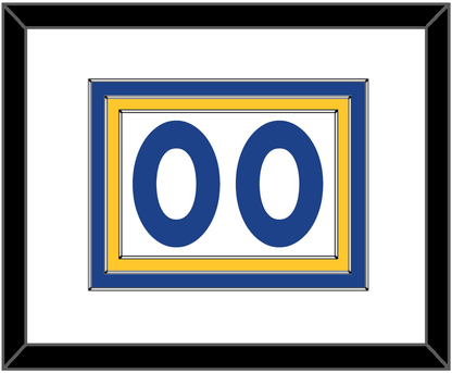 Golden State Number - Home White (2010-2019) - Premier Tier 1