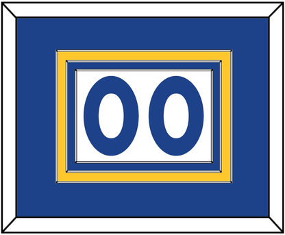 Golden State Full-Size Number