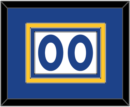 Golden State Number - Home White (2010-2019) - Premier Tier 2