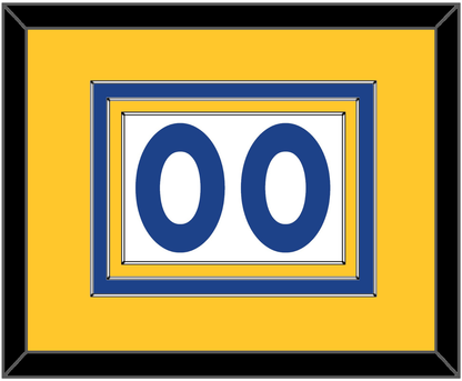 Golden State Number - Home White (2010-2019) - Premier Tier 3
