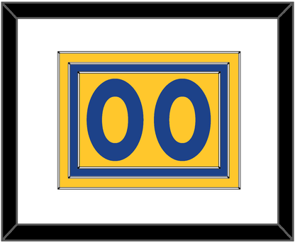 Golden State Number - Alternate Yellow (2013) - Premier Tier 1
