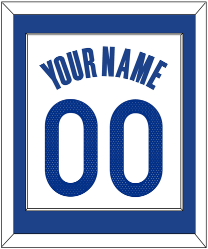 Golden State Name & Number - White Association - Essential Tier 1