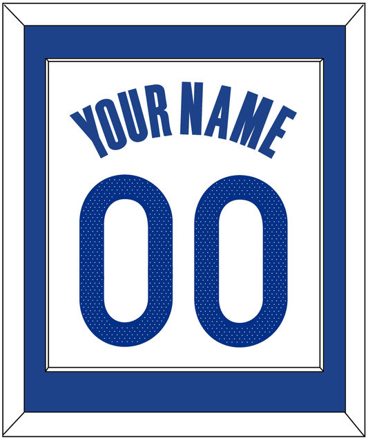 Golden State Name & Number - White Association - Essential Tier 1