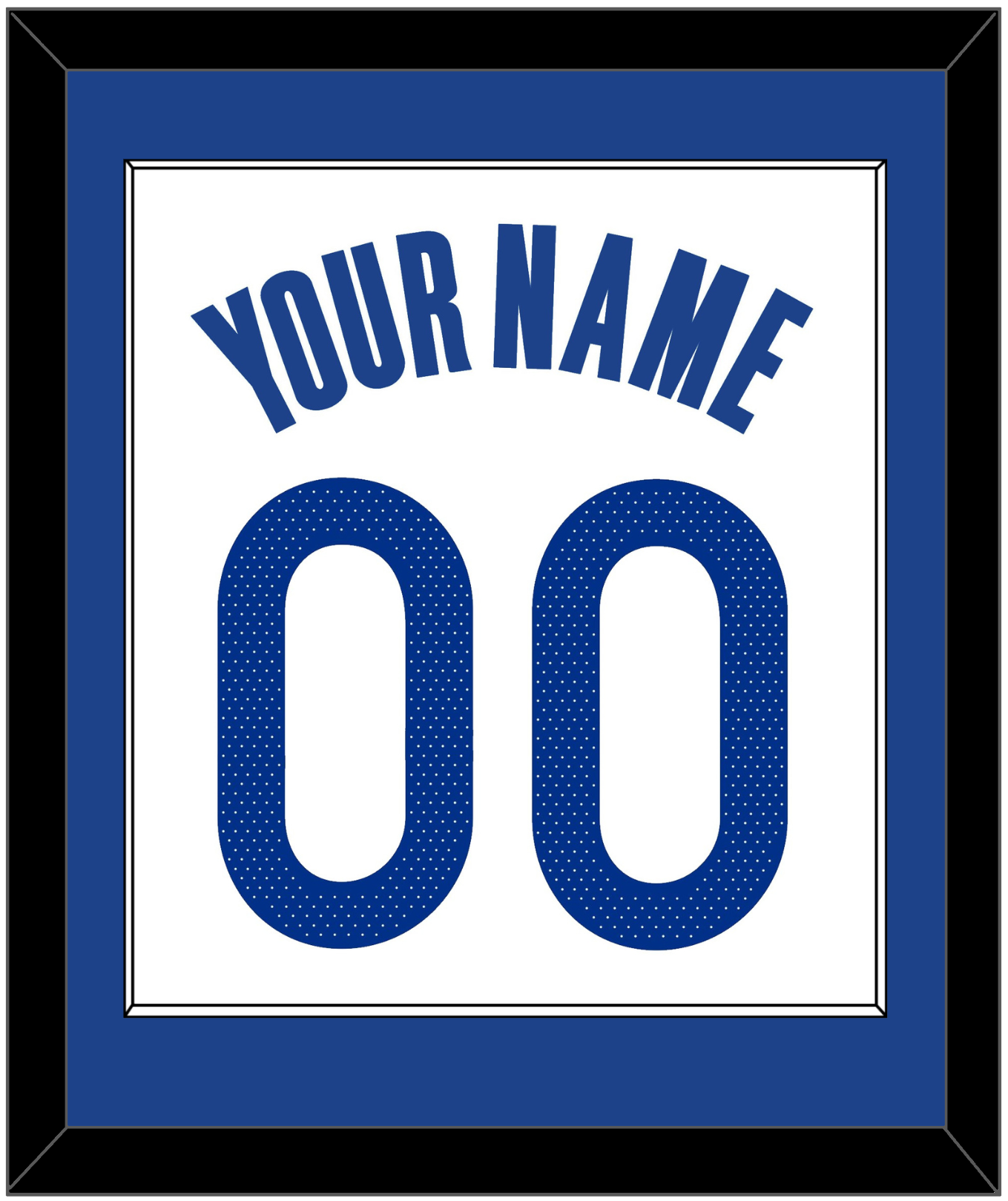 Golden State Name & Number - White Association - Essential Tier 1