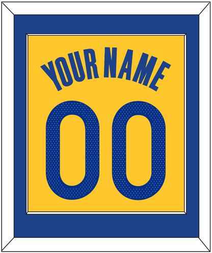 Golden State Name & Number - Yellow Statement (2019-2022) - Essential Tier 2
