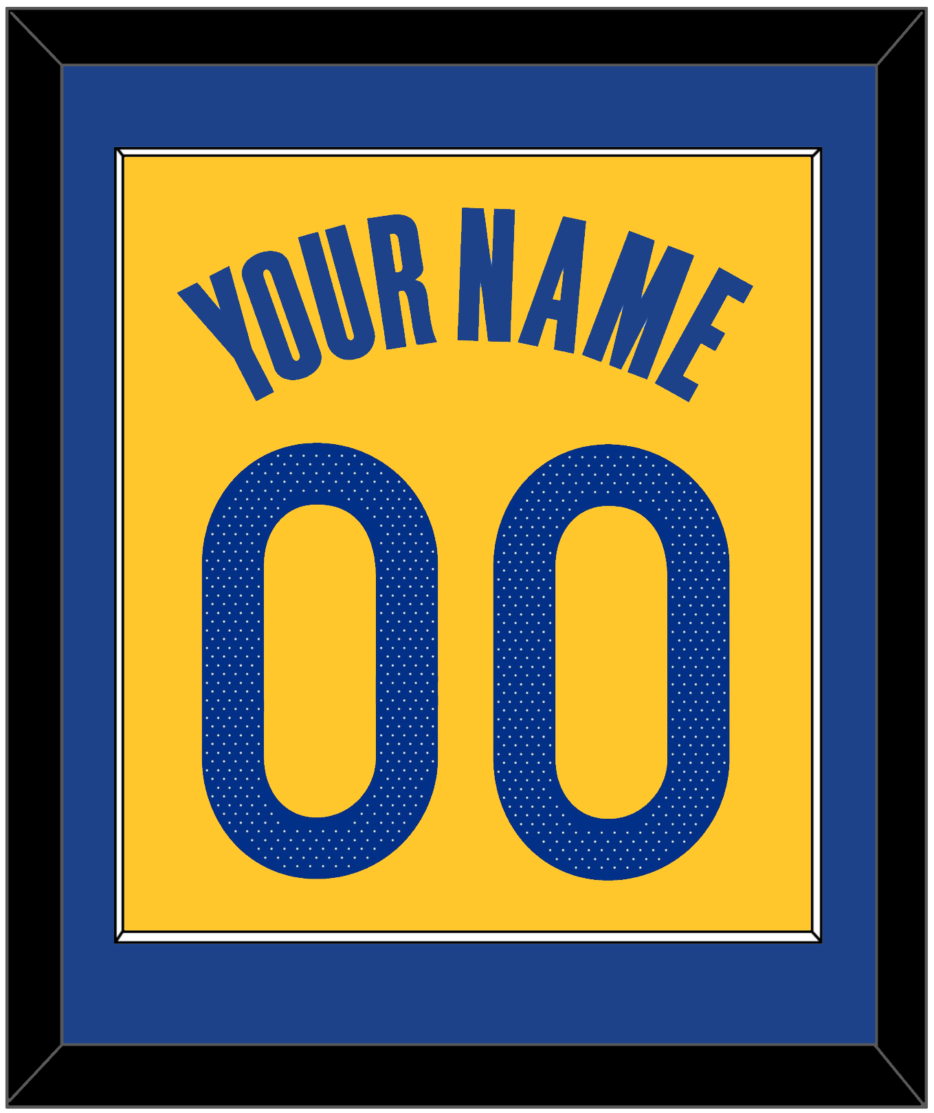 Golden State Name & Number - Yellow Statement (2019-2022) - Essential Tier 2