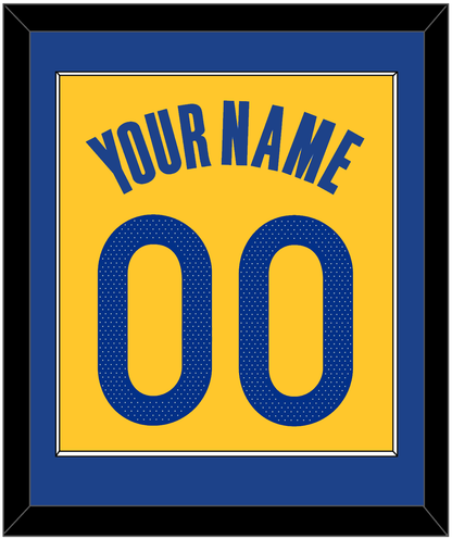 Golden State Name & Number - Yellow Statement (2019-2022) - Essential Tier 2