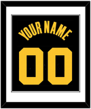Golden State Name & Number - Black City (2021-2022) - Single Mat 1