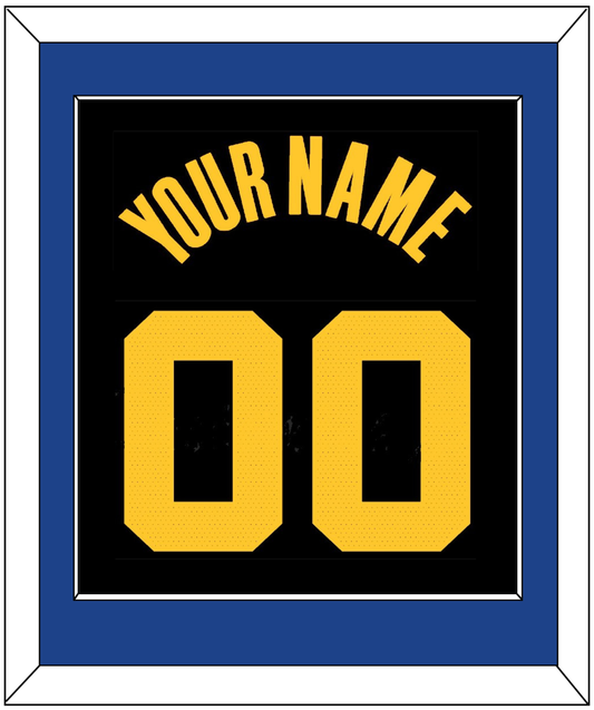 Golden State Name & Number - Black City (2021-2022) - Essential Tier 2