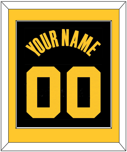 Golden State Name & Number - Black City (2021-2022) - Essential Tier 3