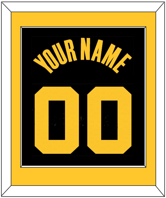 Golden State Name & Number - Black City (2021-2022) - Essential Tier 3
