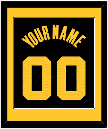 Golden State Name & Number - Black City (2021-2022) - Essential Tier 3