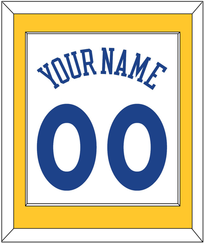 Golden State Name & Number - Home White (2010-2019) - Essential Tier 2