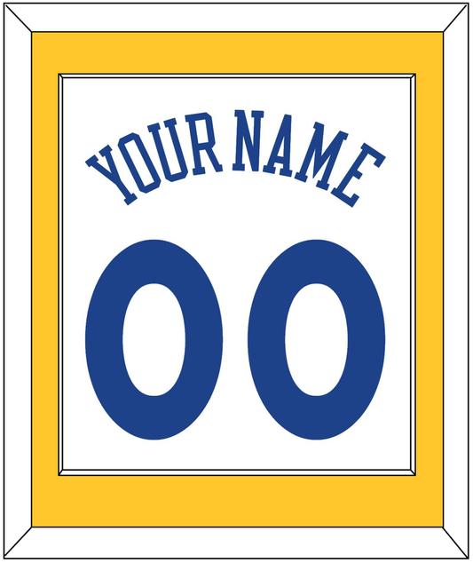 Golden State Name & Number - Home White (2010-2019) - Essential Tier 2