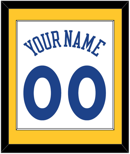 Golden State Name & Number - Home White (2010-2019) - Essential Tier 2